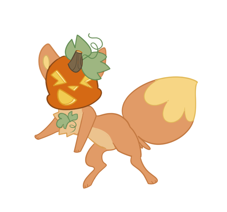 Pumpkin Fox Sproutling